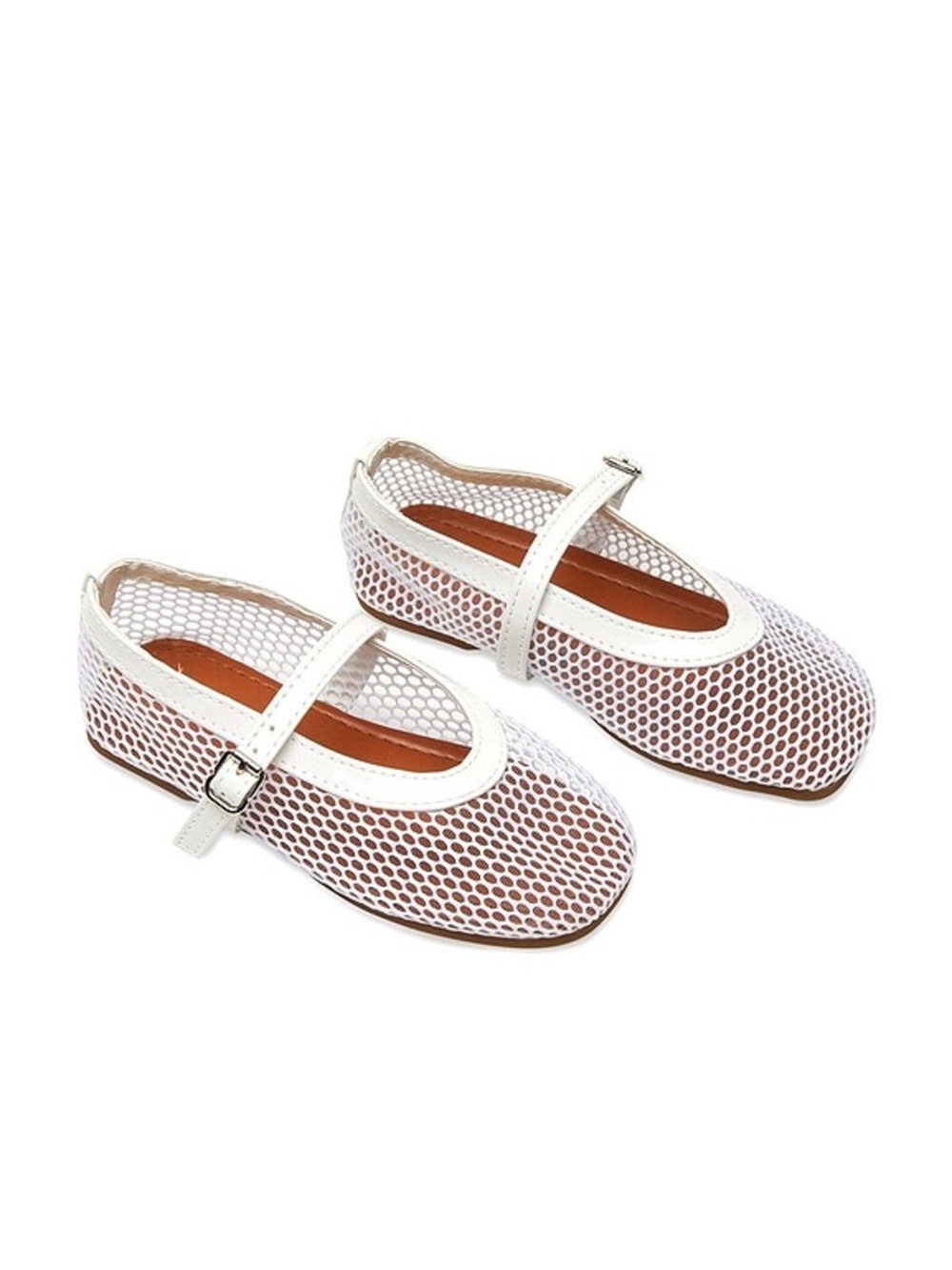 Mini Dreamers Lala White Mesh Mary Janes sz 1
